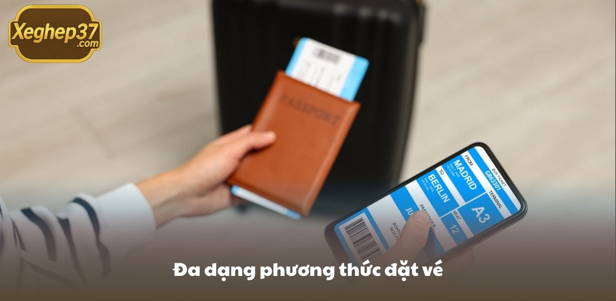 Đa dạng phương thức đặt vé